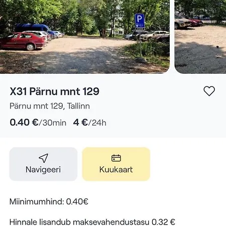 Apartment двухкомнатная в центре города Tallinn